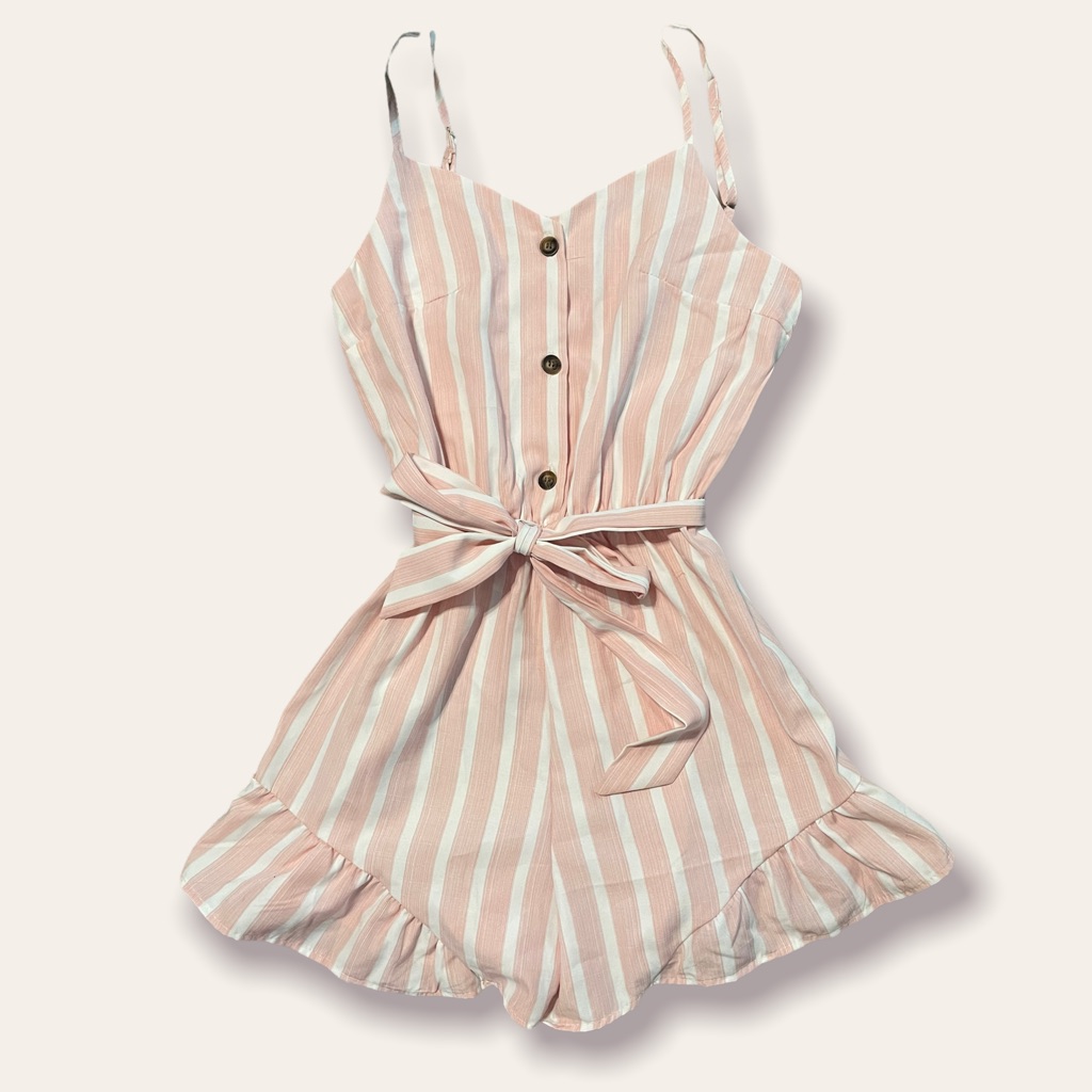 Button Front Romper